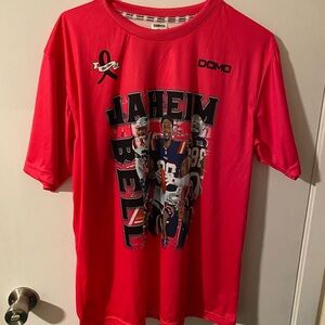 DOMX Pink Breast cancer Jaheim Bell T Shirt.